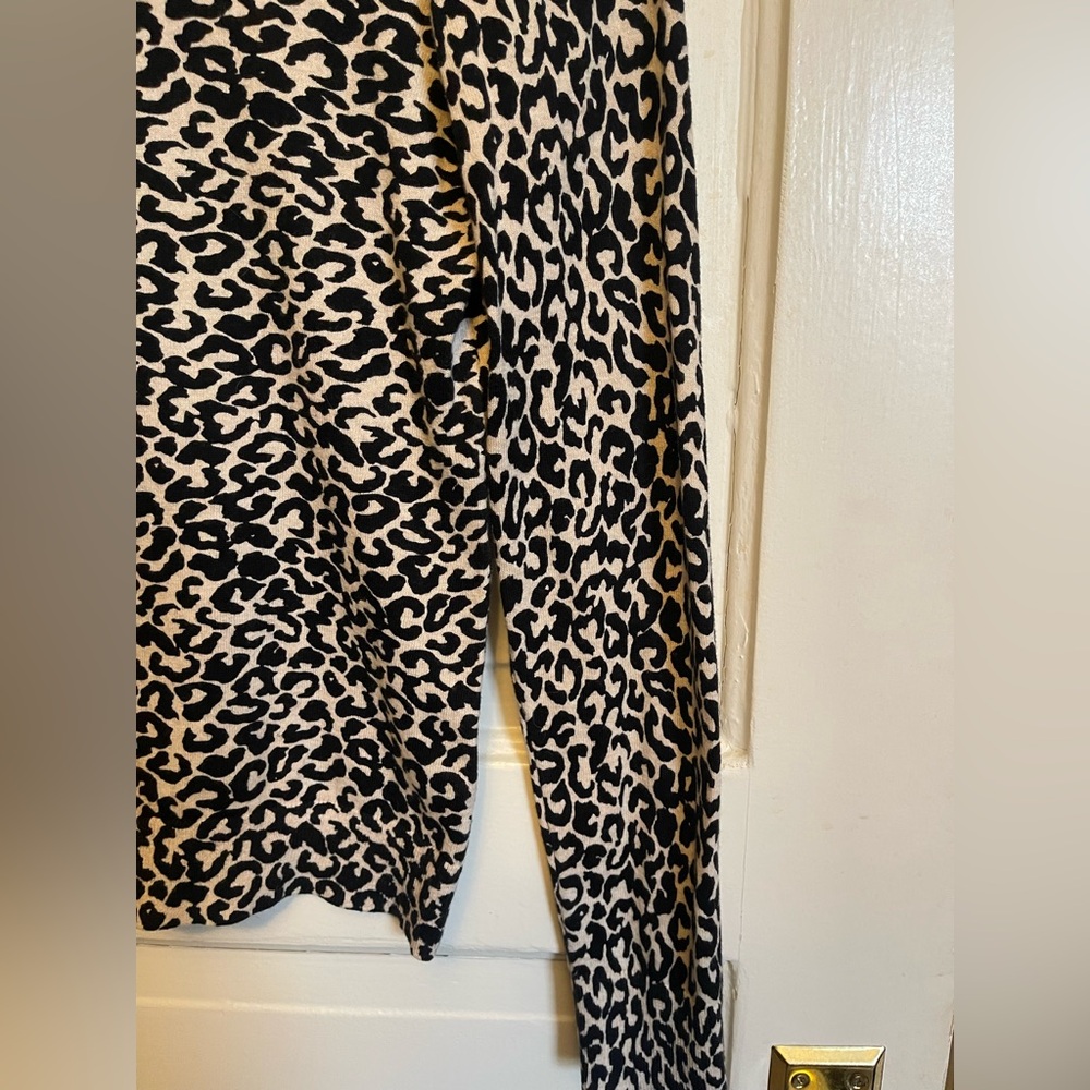 JCREW NWT Animal Print Cardigan -Hand Printed - Picture 6 of 15